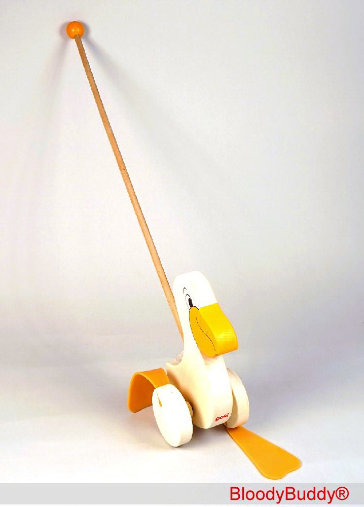 TreuePr&auml;sent Goki Schiebetier Pelikan