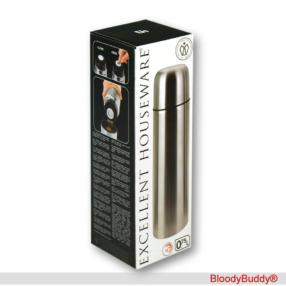 Edelstahl-Thermoskanne