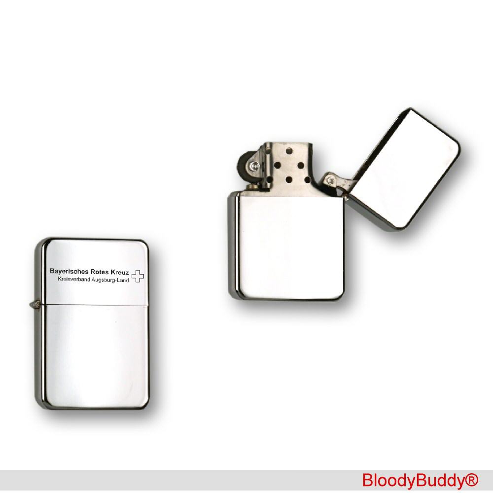 Benzinfeuerzeug verchromt