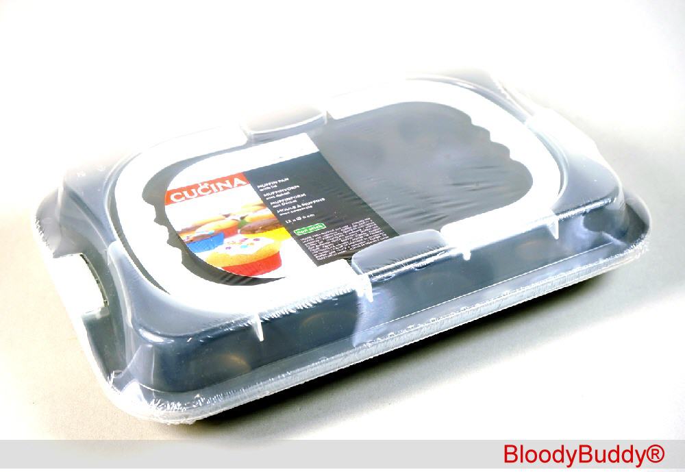 TreuePr&auml;sent Muffins-Form mit Transportdeckel