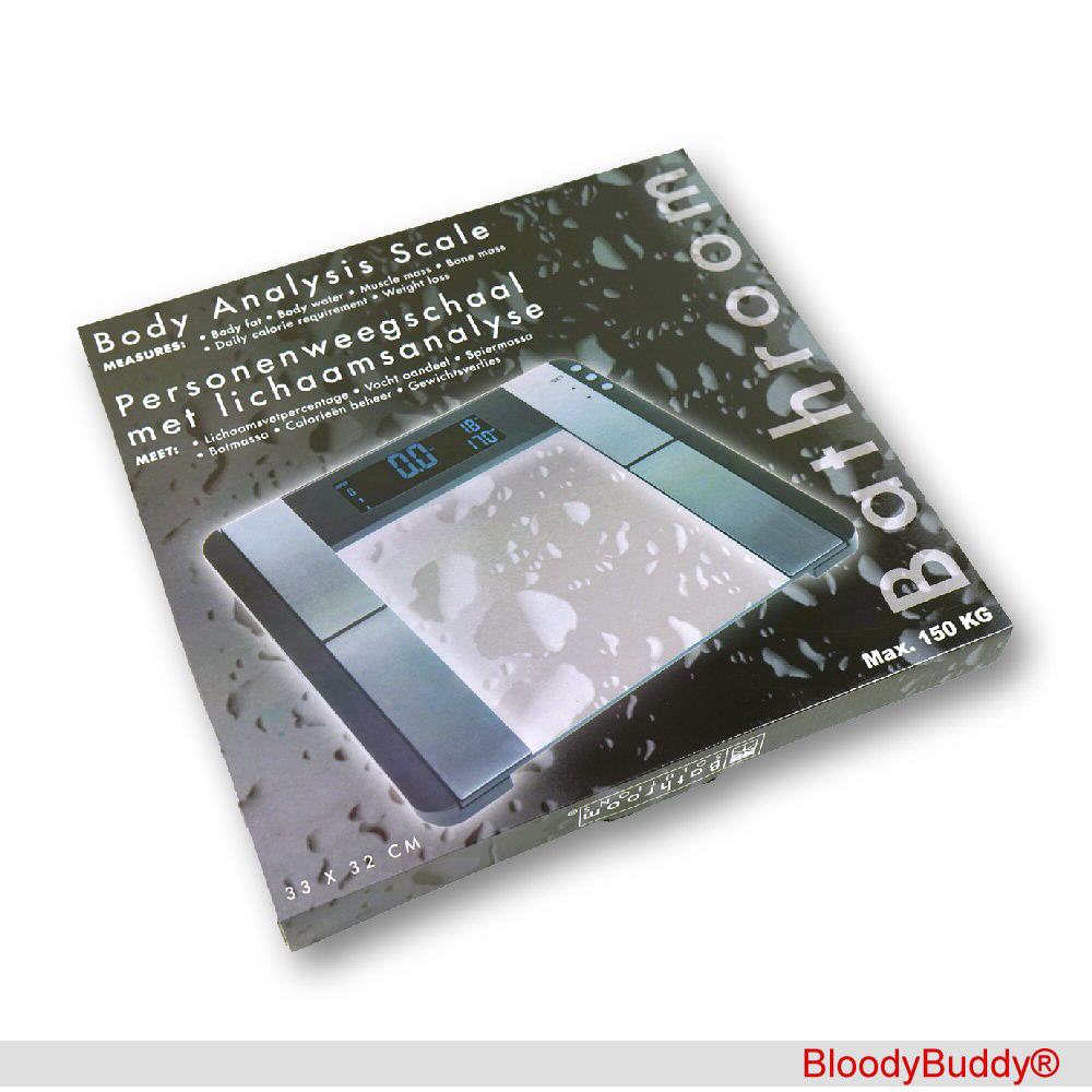 TreuePr&auml;sent Personenwaage mit Analysefunktion