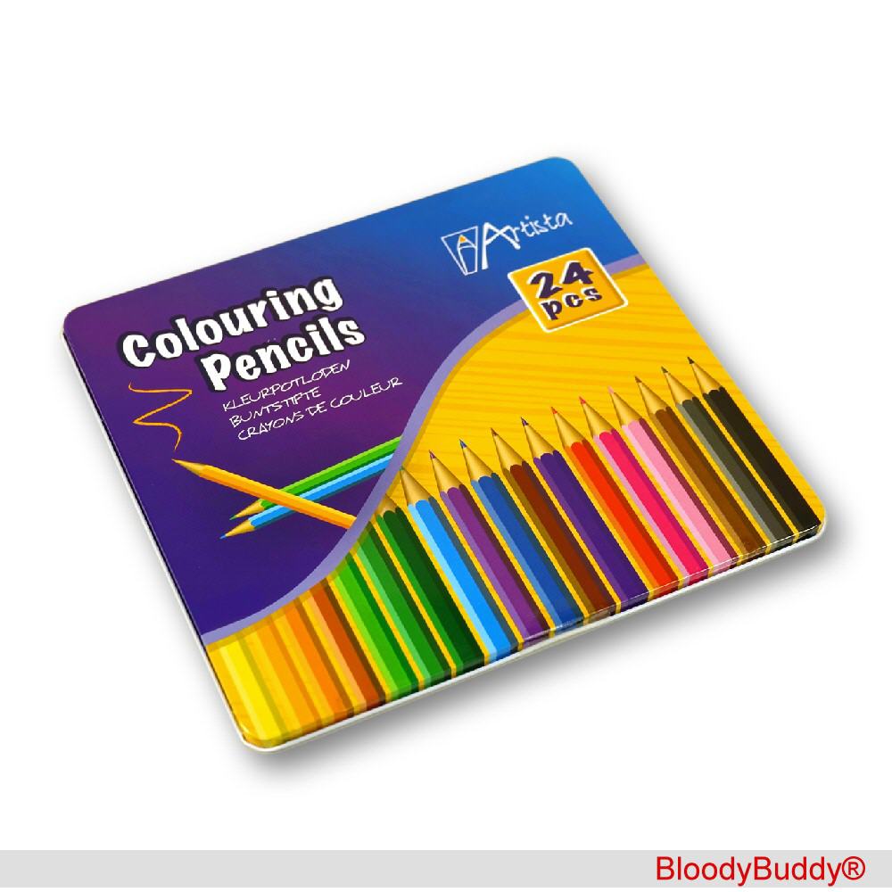 TreuePr&auml;sent Buntstifte 24 Teile