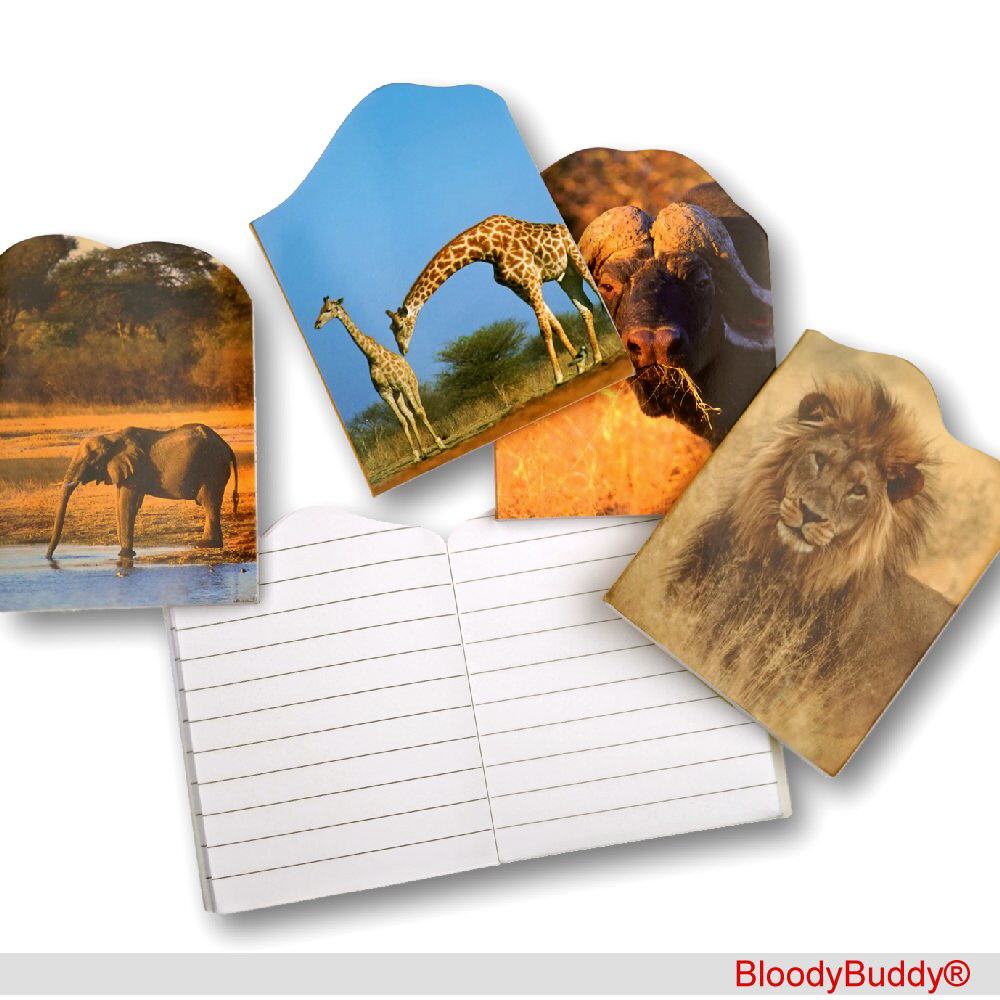 Notizb&uuml;cher mit Tiermotiven