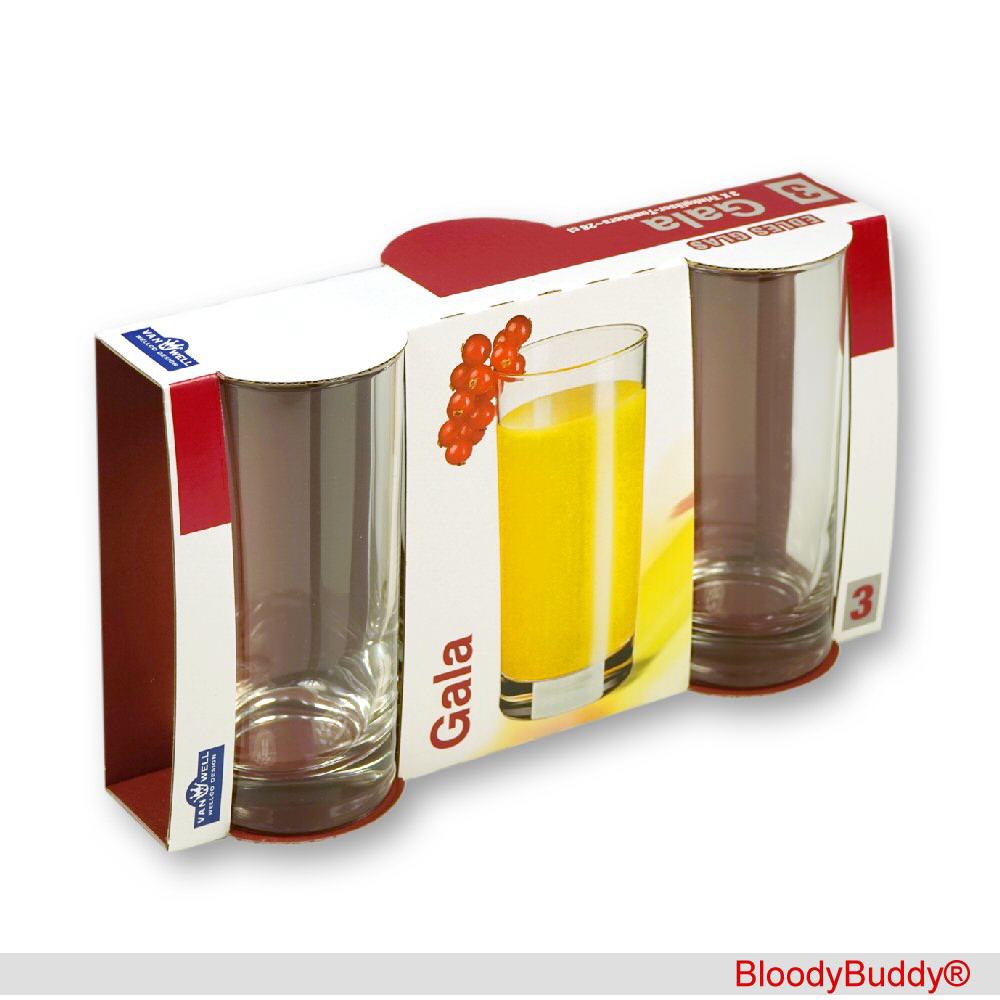 Longdrink-Gl&auml;ser 3er-Set