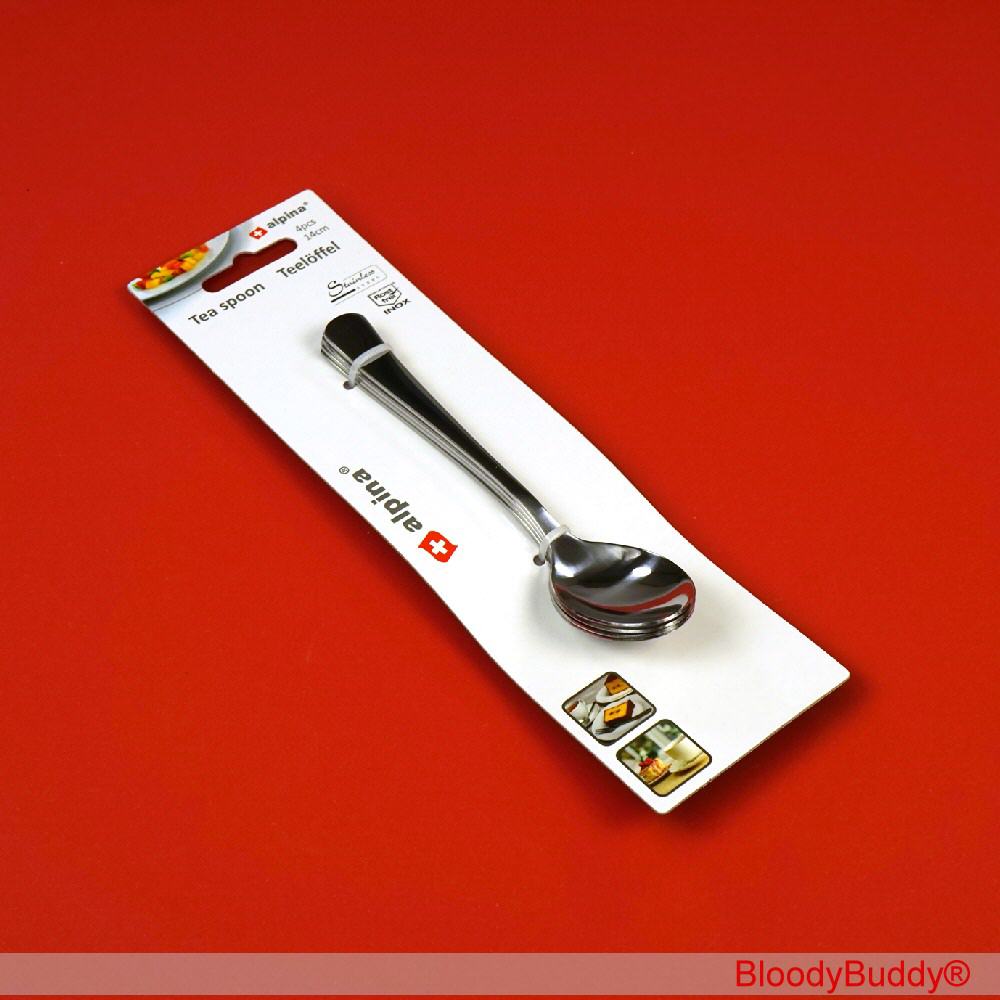 Teel&ouml;ffel aus Edelstahl