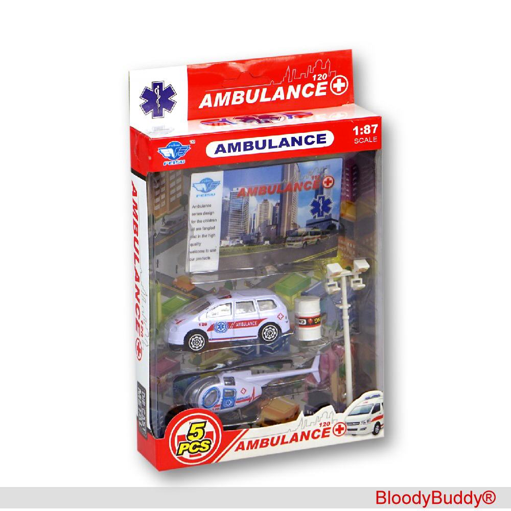 Rettungsfahrzeuge-Set