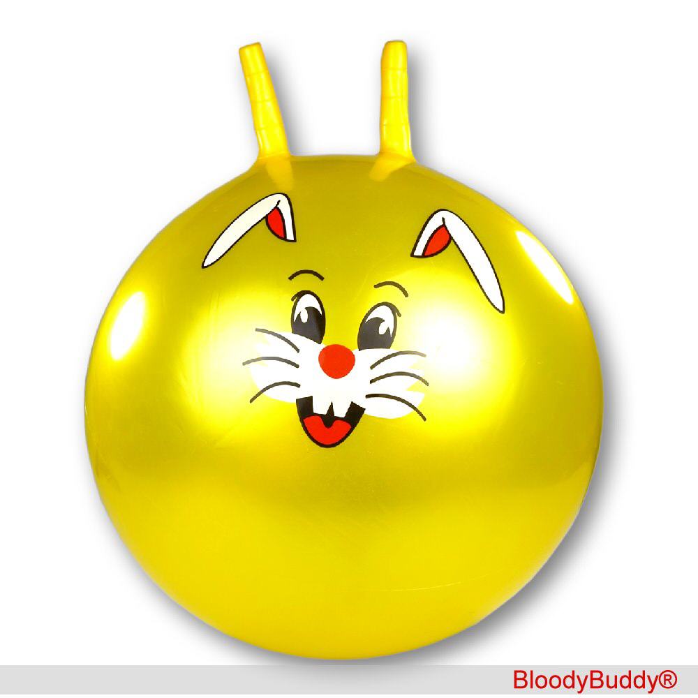 H&uuml;pfball mit Tiergesicht