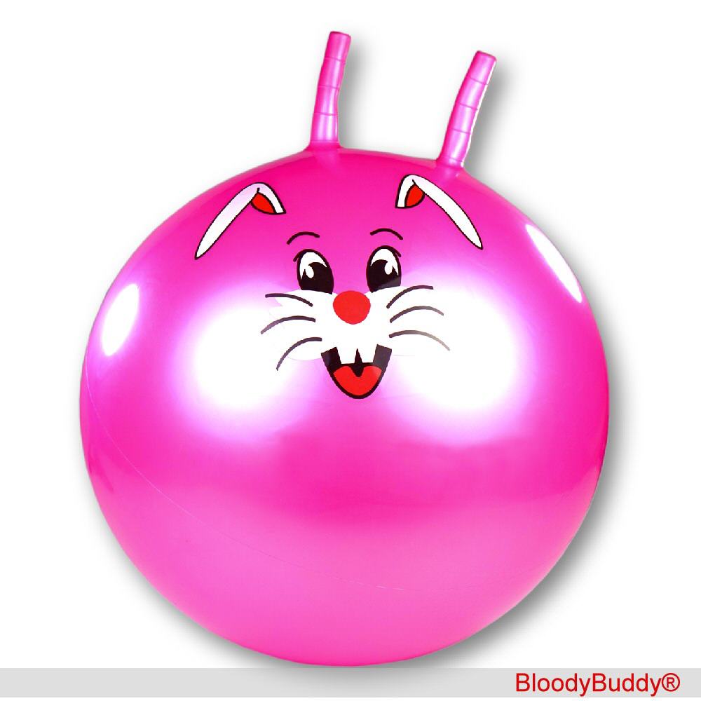 H&uuml;pfball mit Tiergesicht