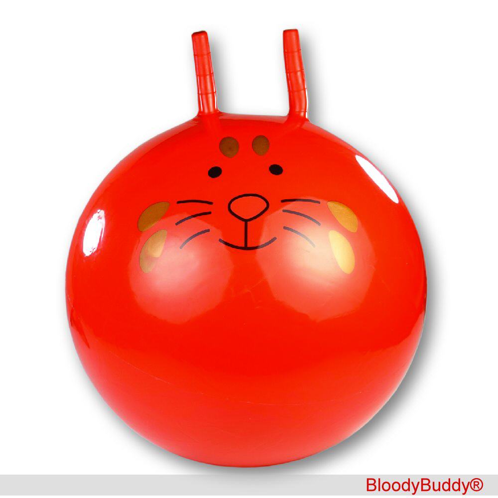 H&uuml;pfball mit Tiergesicht