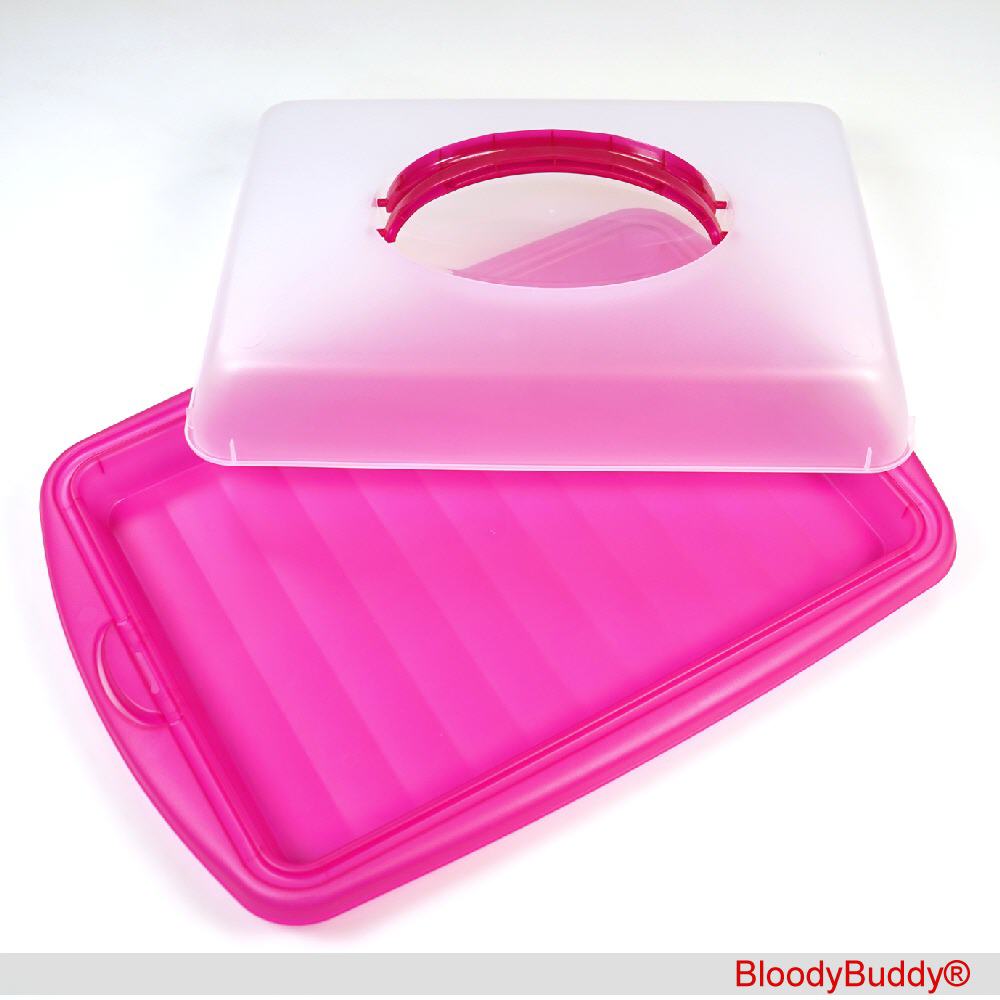 Blechkuchen Beh&auml;lter offen