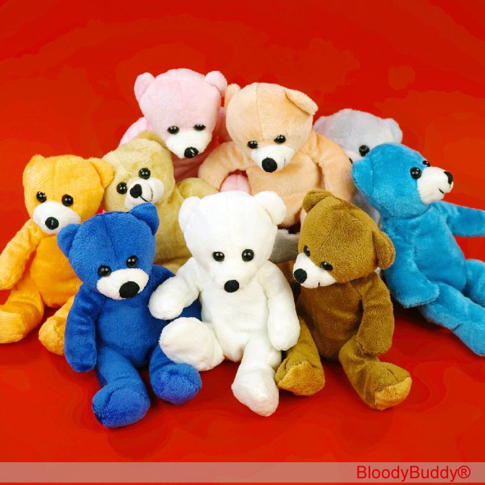 Pl&uuml;sch-B&auml;rchen sortiert