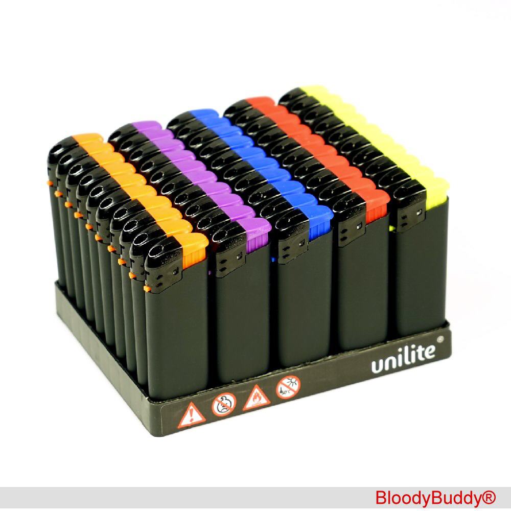 Feuerzeuge Rubber Black