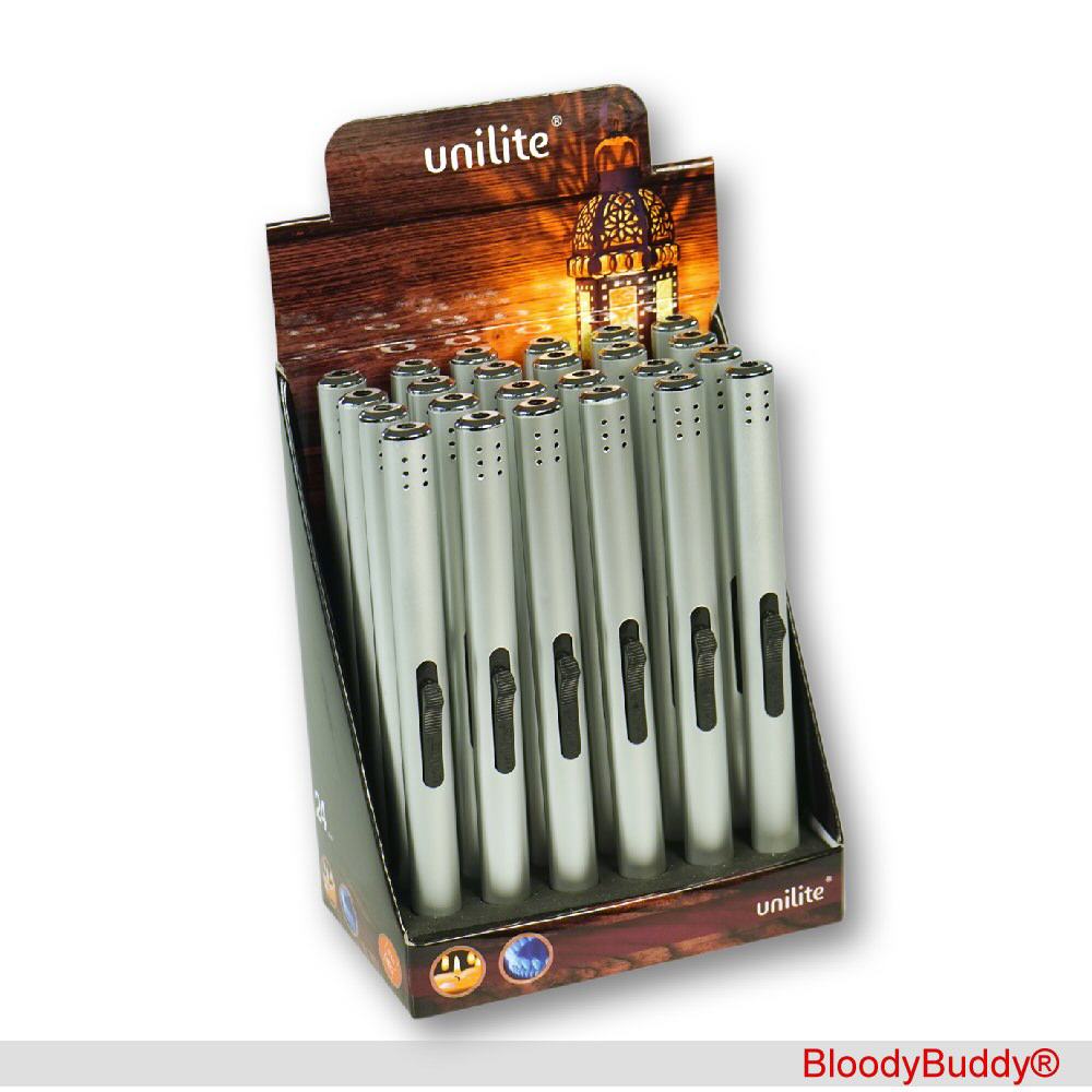 Stabfeuerzeuge silberfarben