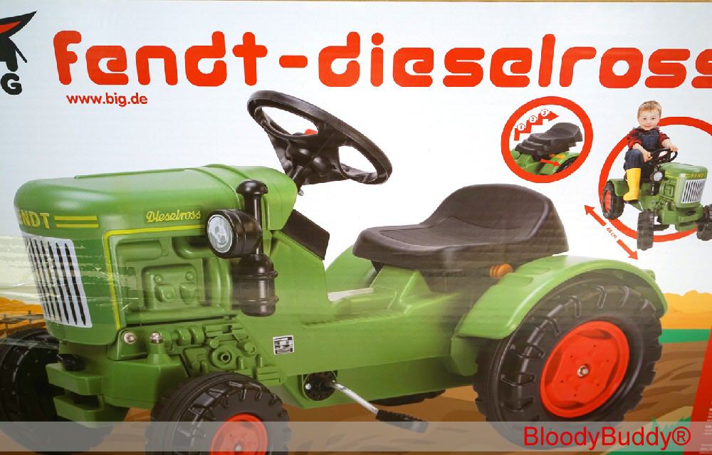 TreuePr&auml;sent BIG Spielzeug-Traktor Fendt Dieselross