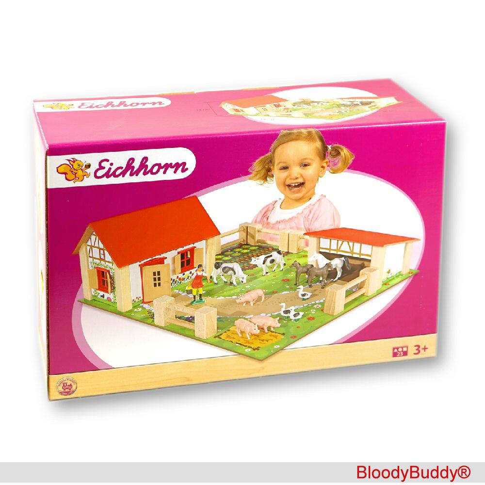 TreuePr&auml;sent Holz Bauernhof