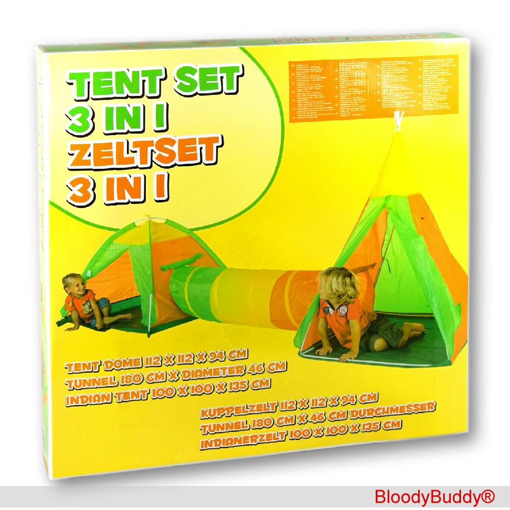 TreuePr&auml;sent Zeltset 3in1