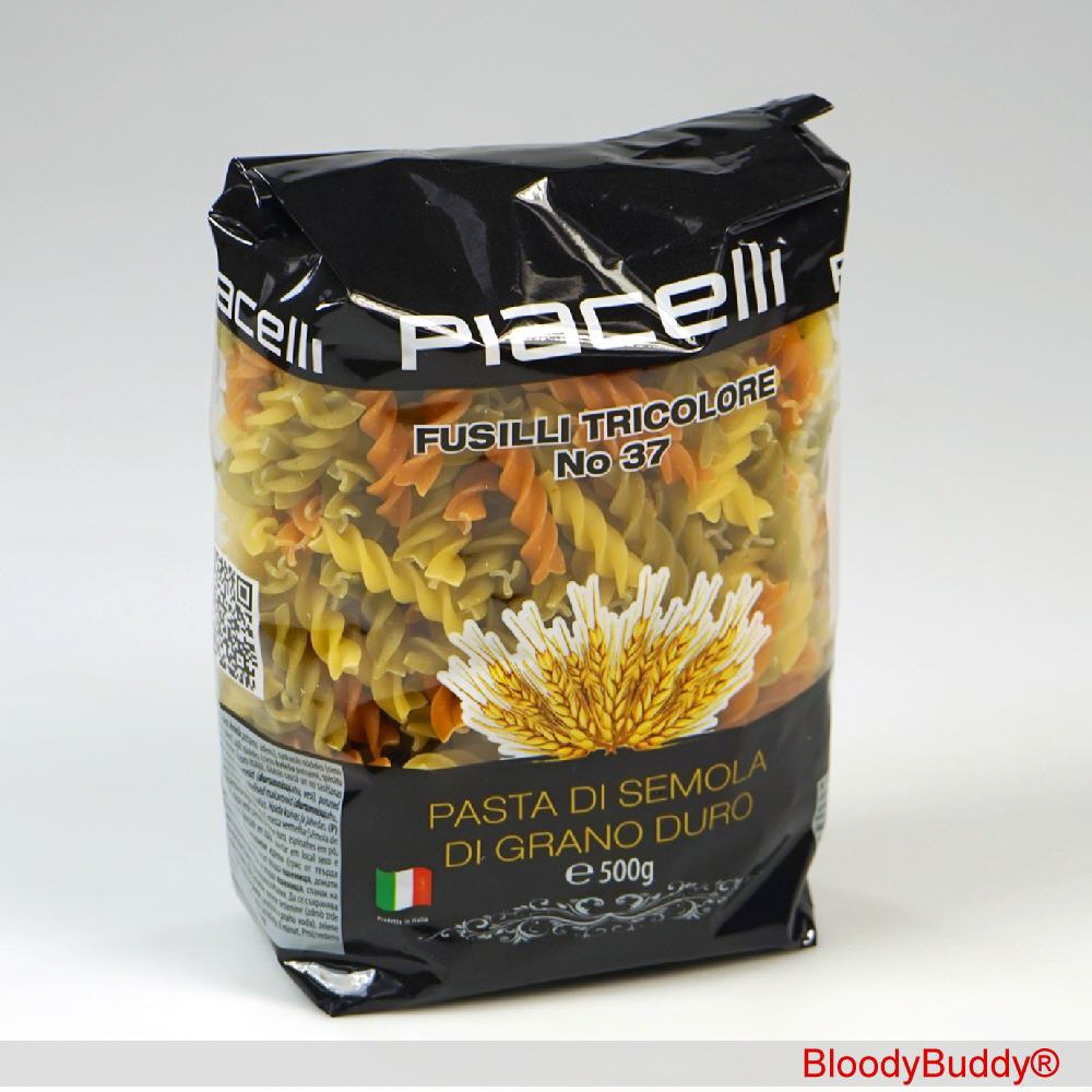 Fusilli Tricolore Nudeln