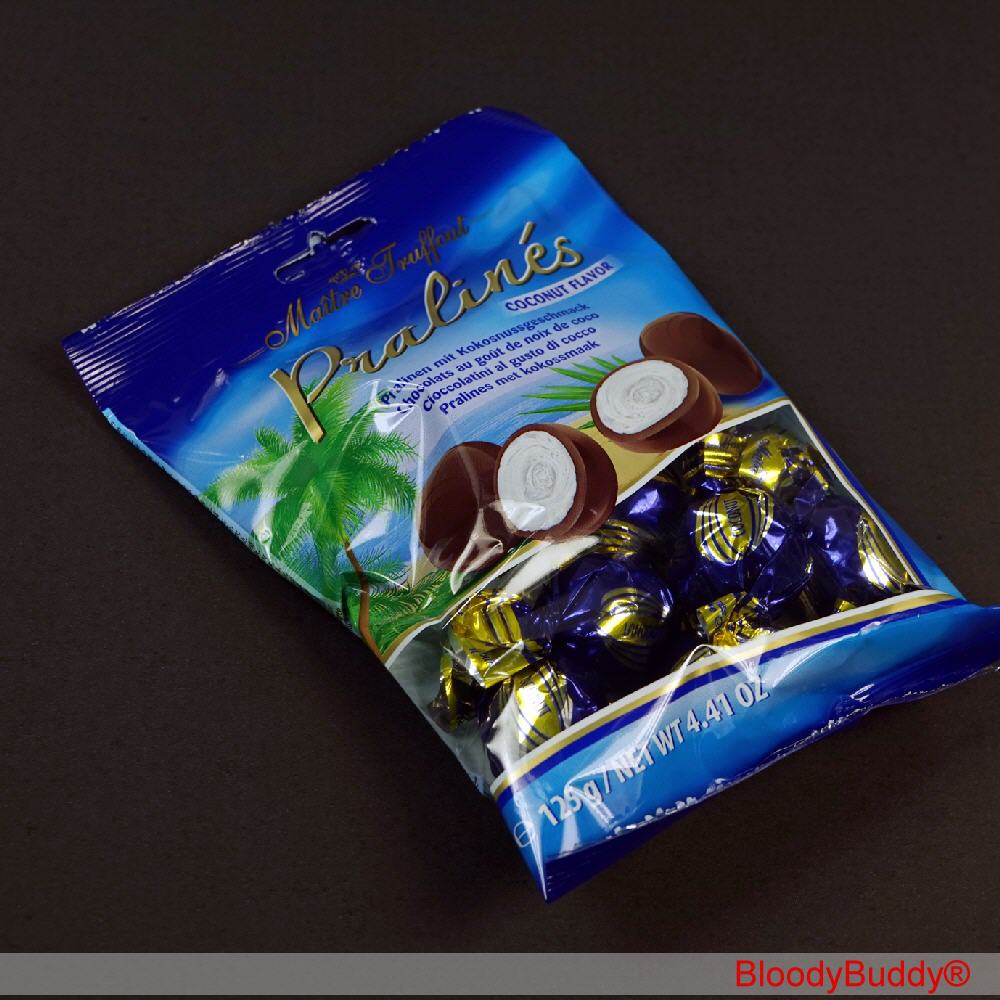 Pralinen mit Kokos-Geschmack