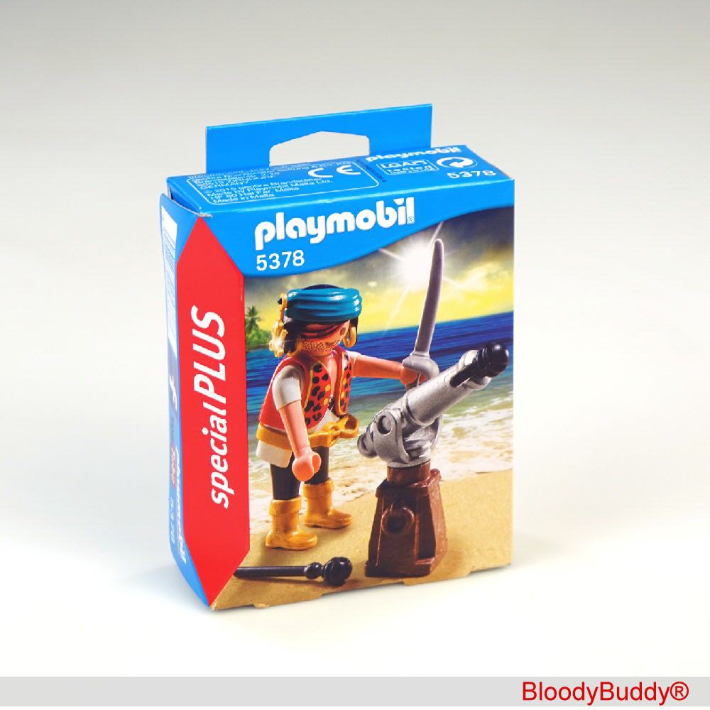 Playmobil Pirat mit Kanone