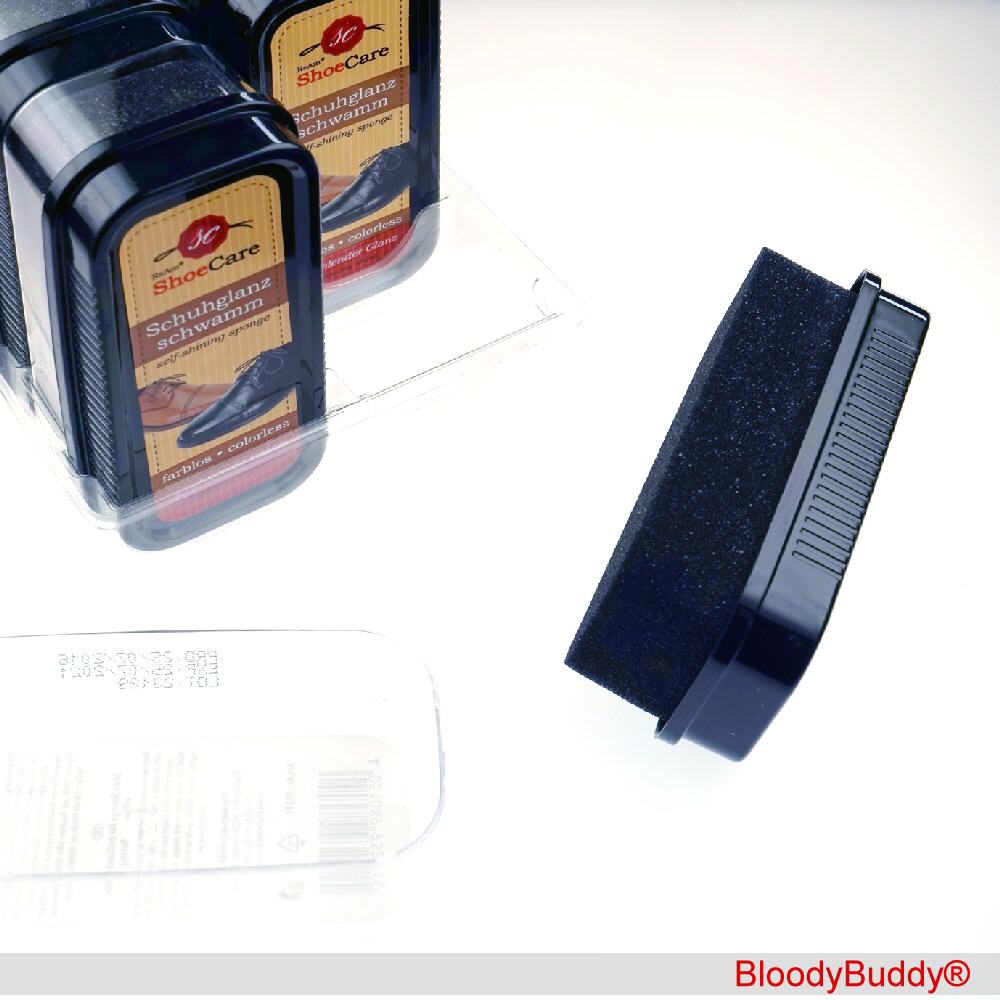 Schuhputzschwamm farblos