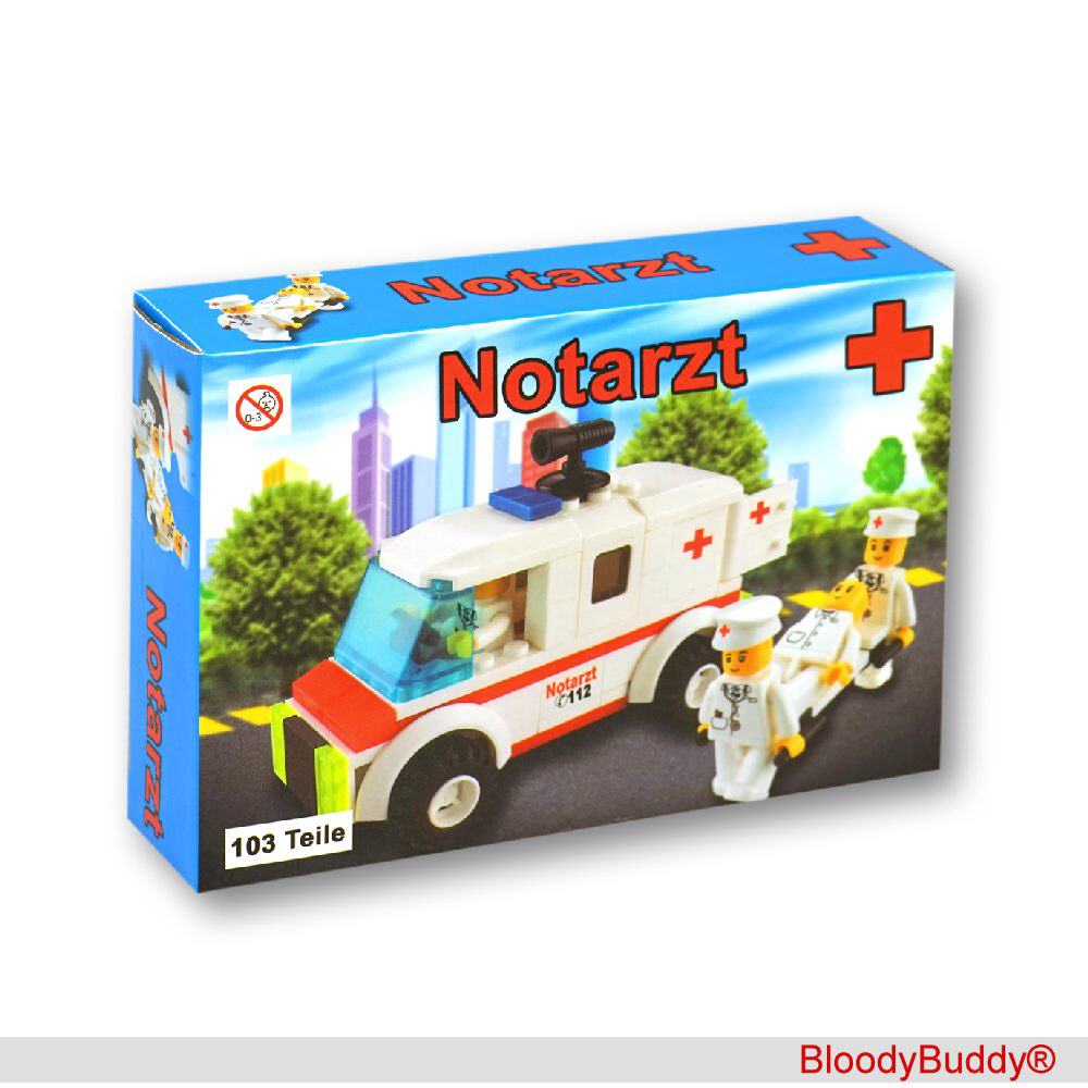 Bausatz Notarztwagen 103-teilig