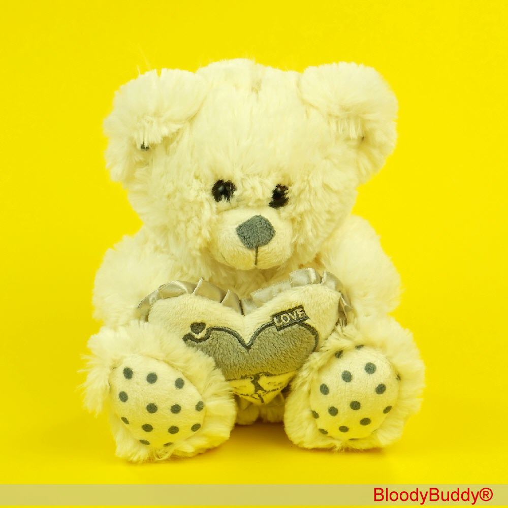 Pl&uuml;schb&auml;r mit Herz