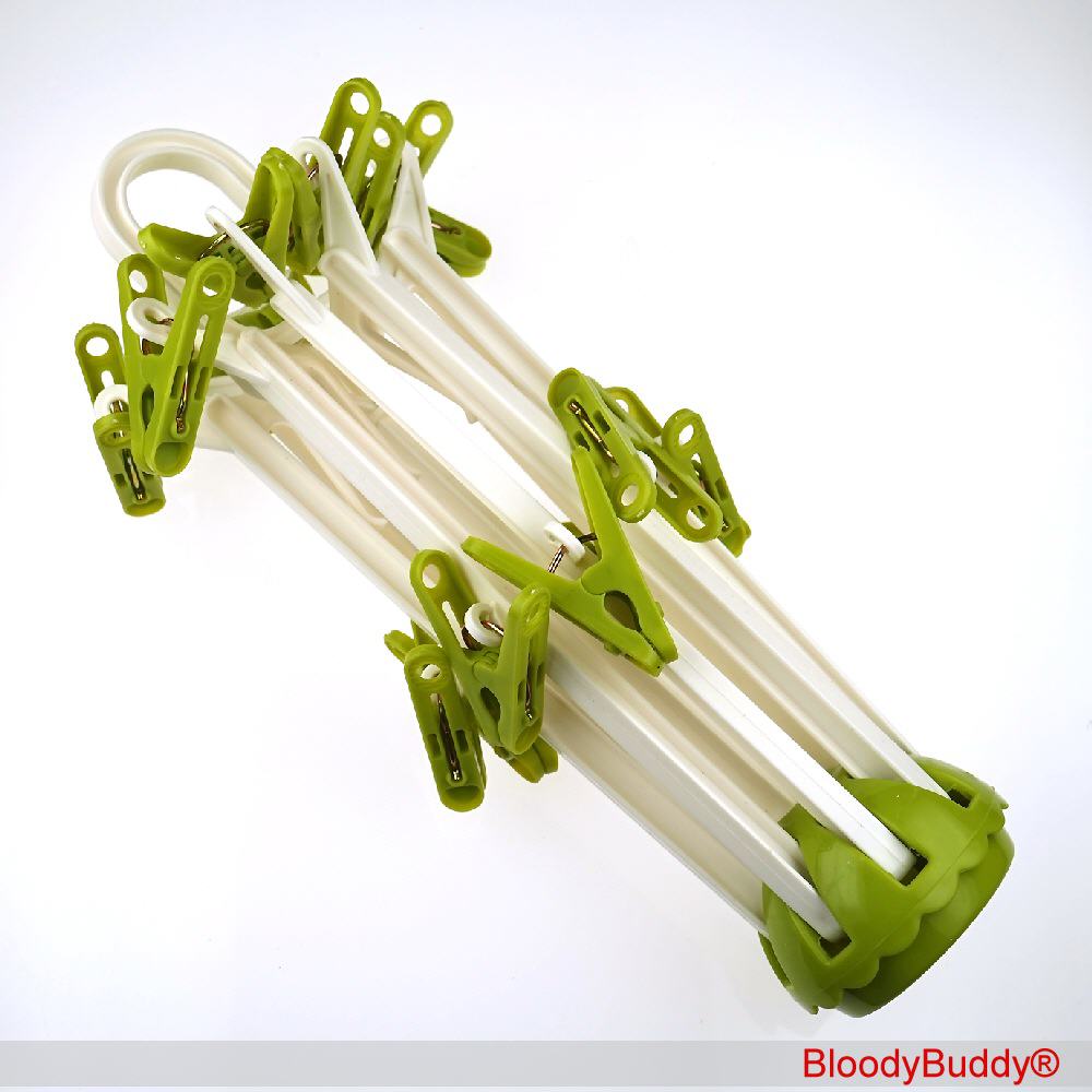 W&auml;sche-Spinne geschlossen