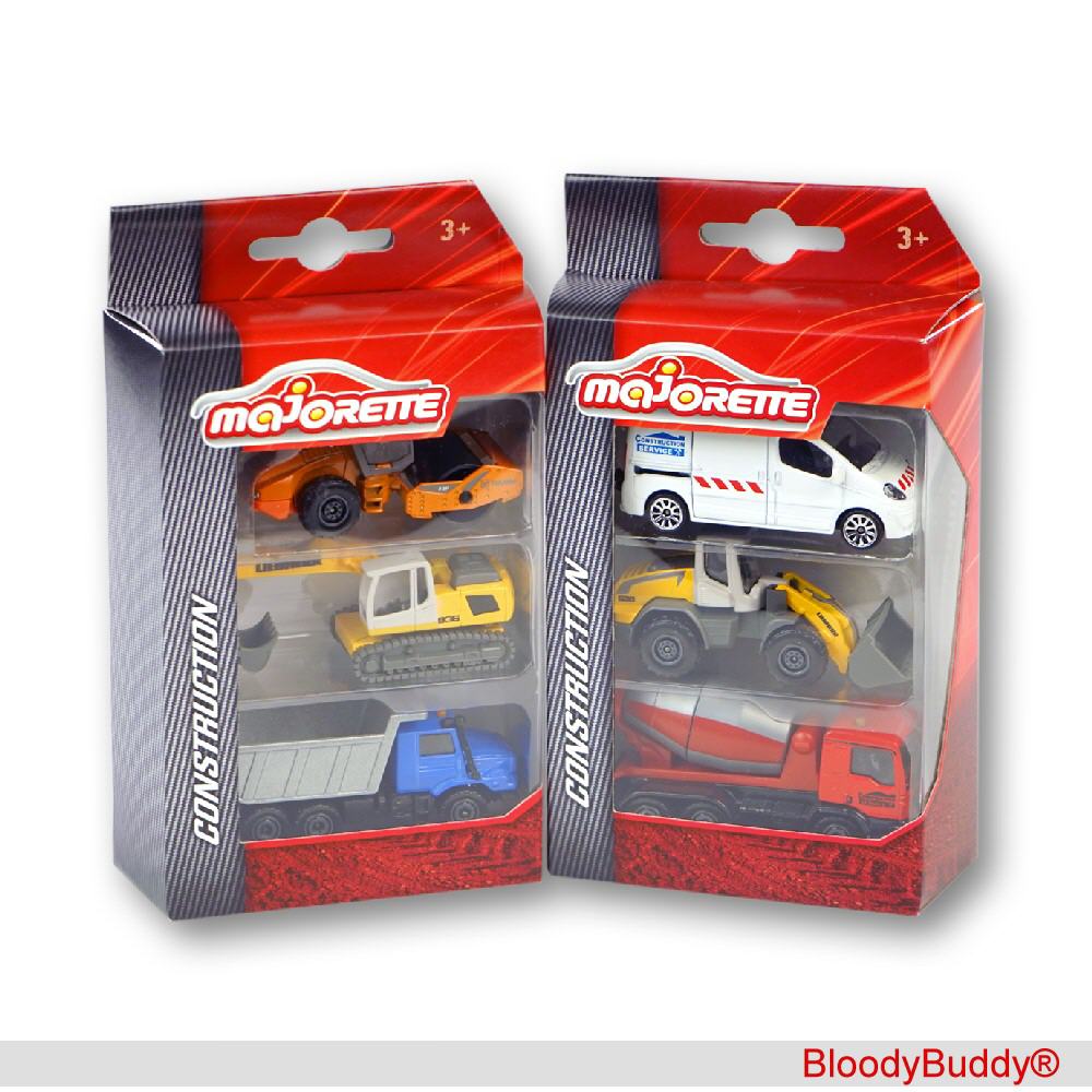 Baustellenfahrzeuge Set sortiert