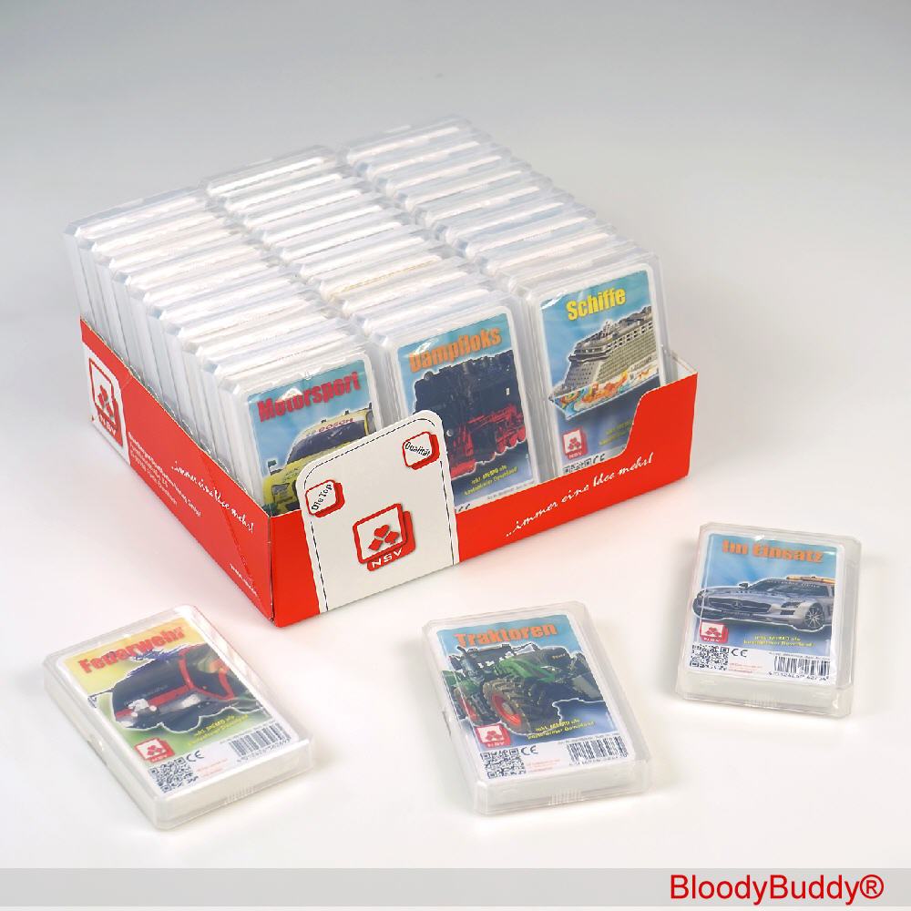 Spielkarten-Quartett Technik