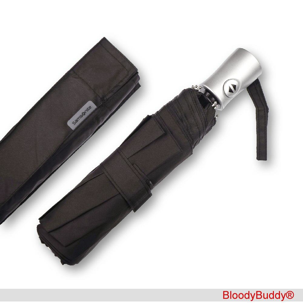 Samsonite Automatik-Schirm schwarz