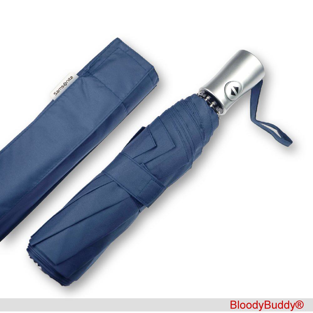 Samsonite Automatik-Schirm blau