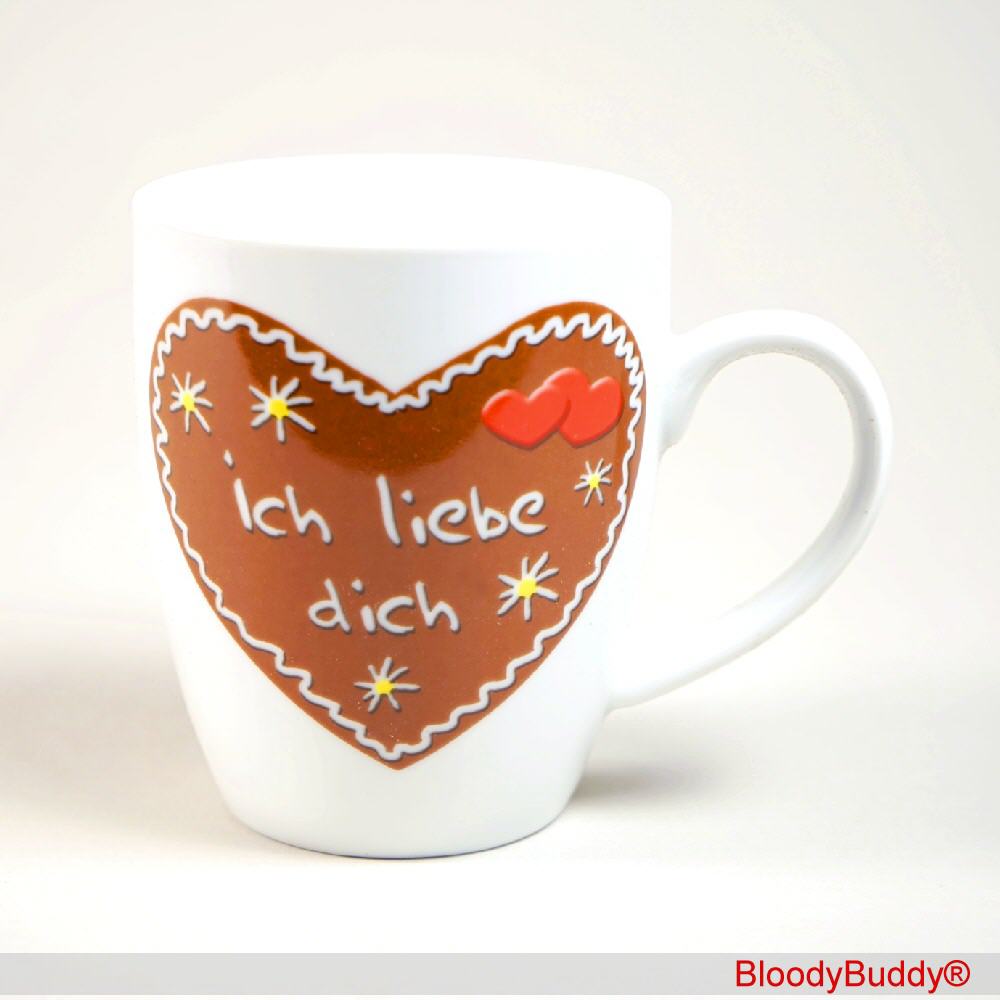 TreuePr&auml;sent Herz-Kaffeebecher