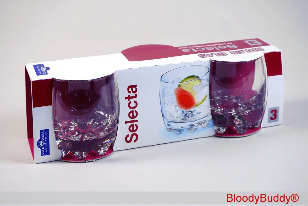 TreuePr&auml;sent Whiskey Gl&auml;ser 3er-Set