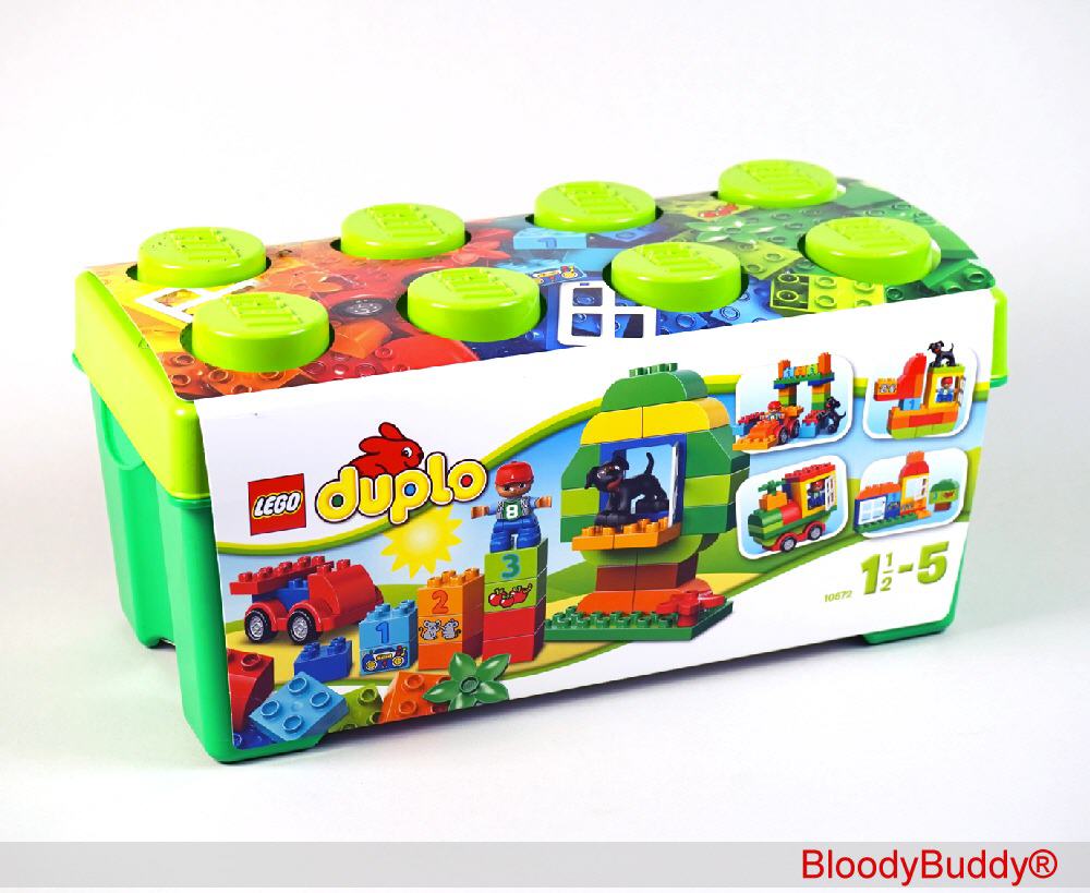 TreuePr&auml;sent Lego Duplo Spielebox gr&uuml;n