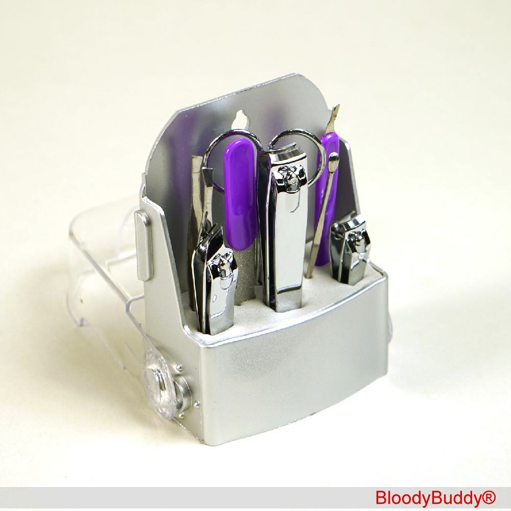 TreuePr&auml;sent Manik&uuml;rset mit Aufsteller