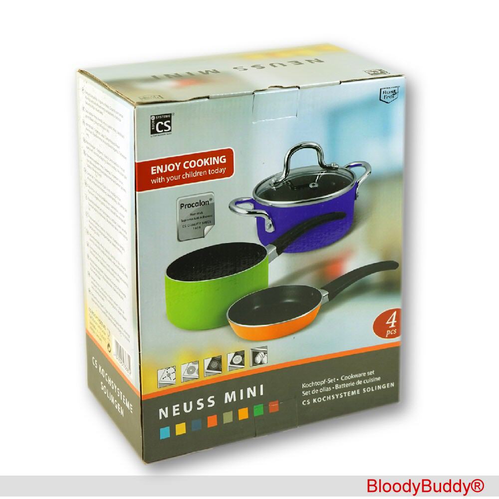 TreuePr&auml;sent Mini Kochtopf-Set