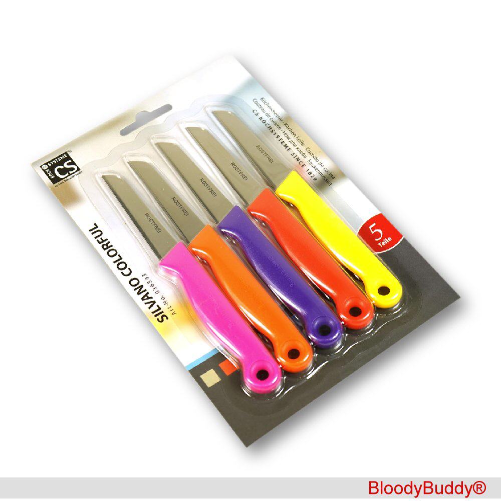 TreuePr&auml;sent K&uuml;chenmesserset 5-teilig