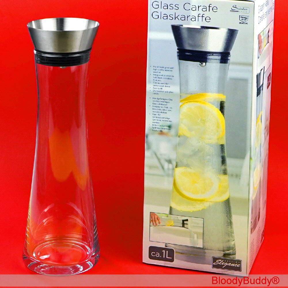 Gro&szlig;e Glaskaraffe