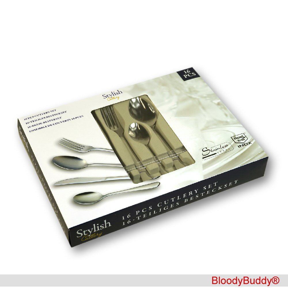 TreuePr&auml;sent Besteckset 16-teilig