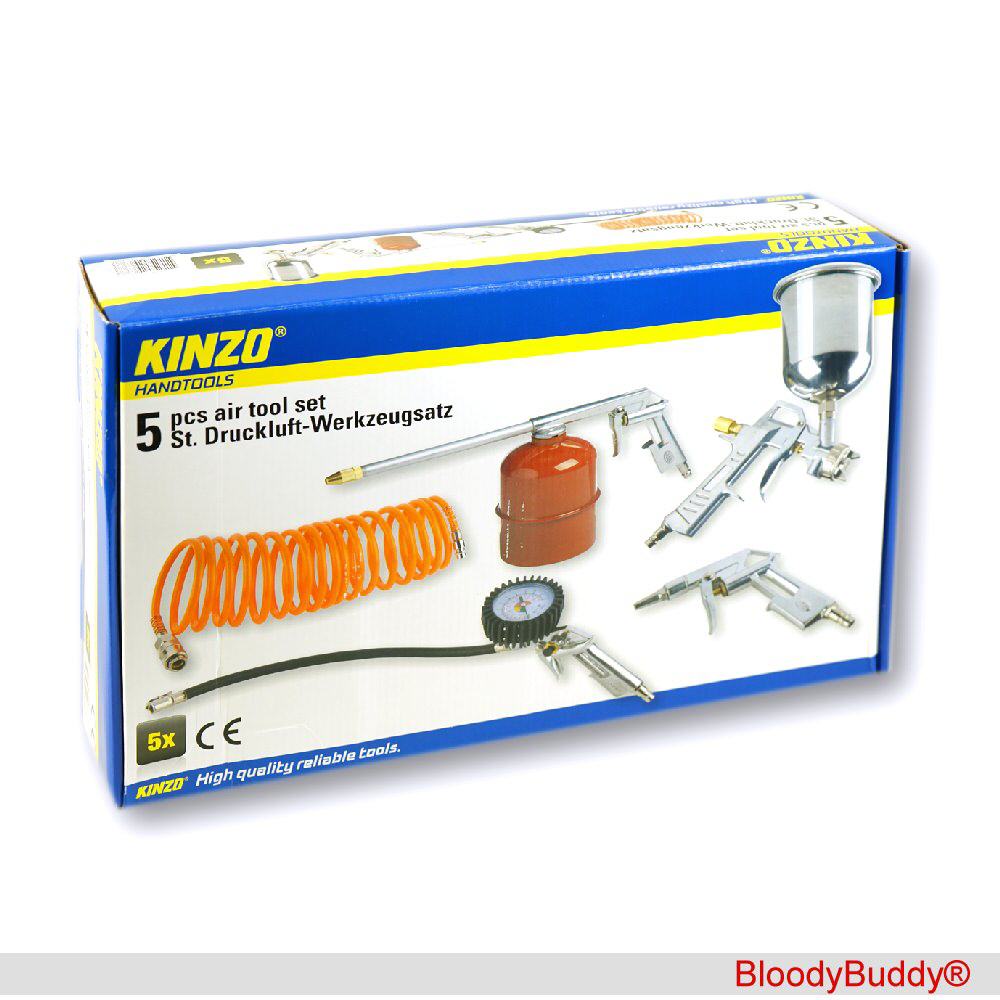 TreuePr&auml;sent Druckluft Werkzeugsatz 5 Teile