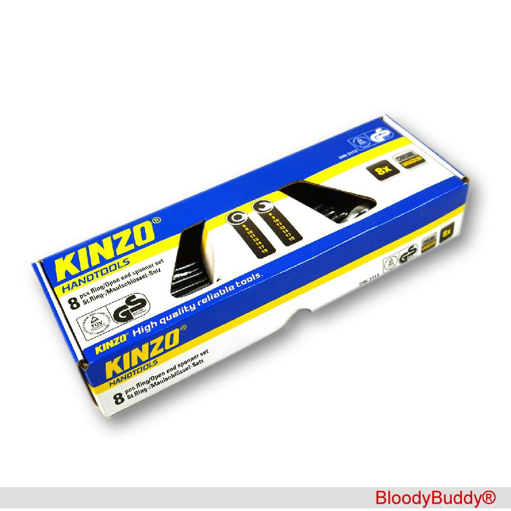 TreuePr&auml;sent Ring- und Maulschl&uuml;sselsatz 8 Teile