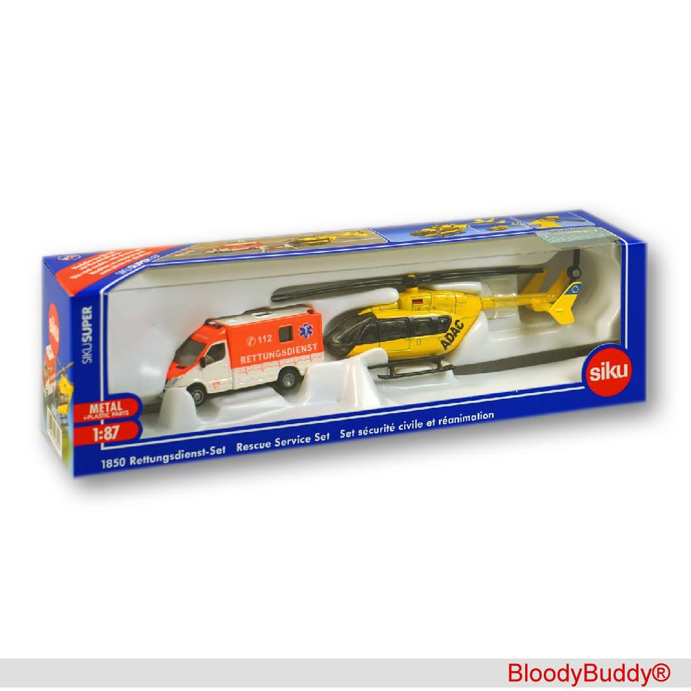 TreuePr&auml;sent Rettungswagen und Helikopter