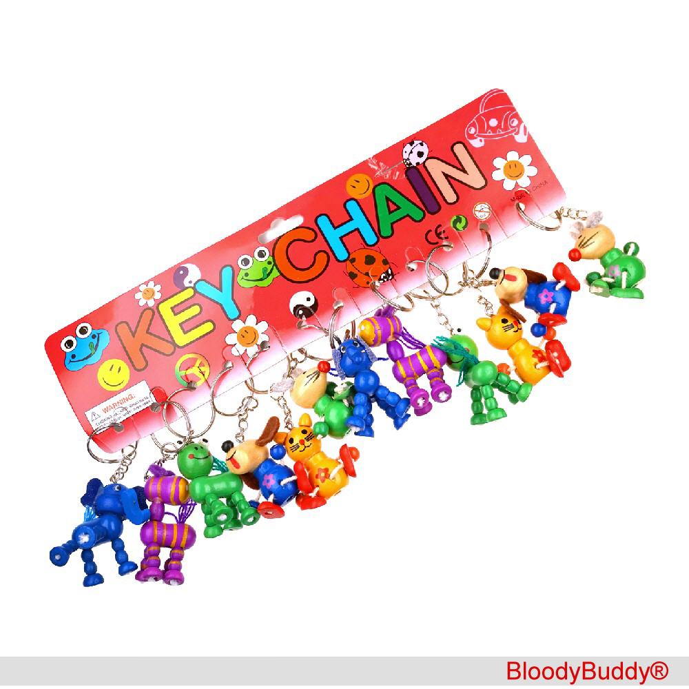 Schl&uuml;sselanh&auml;nger Holztiere