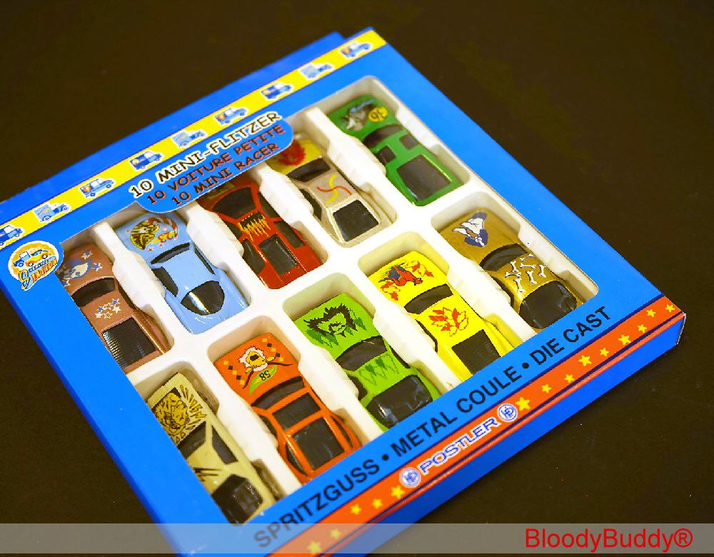 TreuePr&auml;sent Mini-Flitzer 10er-Set