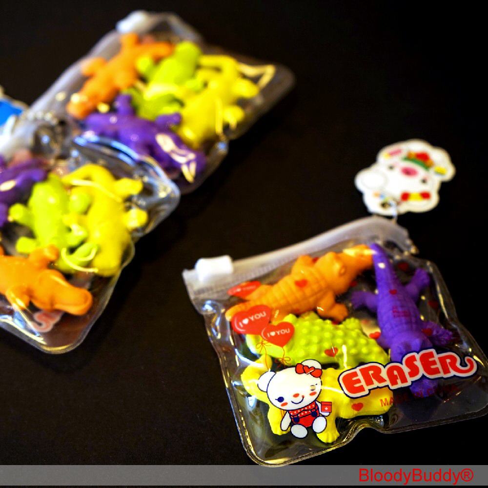 TreuePr&auml;sent Radiergummi Krokodil