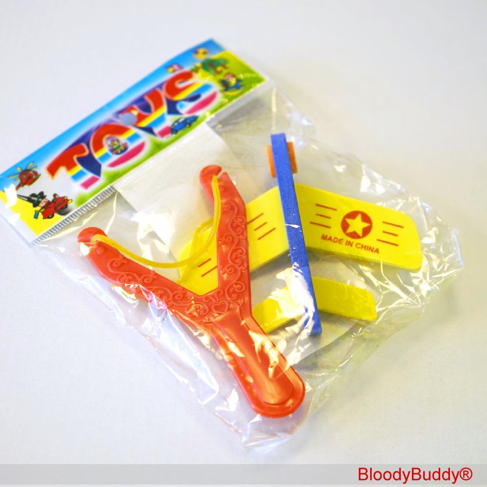 TreuePr&auml;sent Flieger mit Schleuder