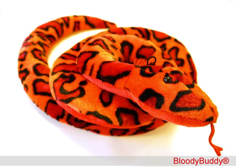 TreuePr&auml;sent Pl&uuml;sch-Schlange 182 cm