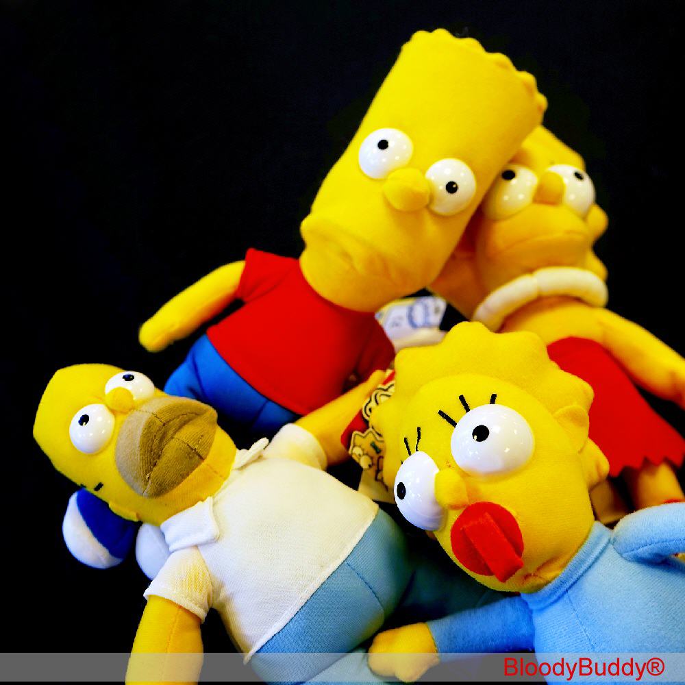 TreuePr&auml;sent Simpsons Pl&uuml;schfiguren