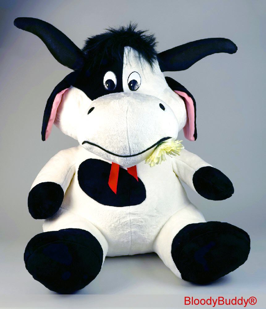 TreuePr&auml;sent Pl&uuml;sch-Kuh 60 cm