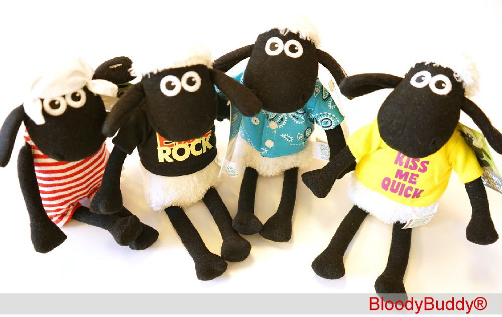 TreuePr&auml;sent Shaun das Schaf Pl&uuml;schfiguren